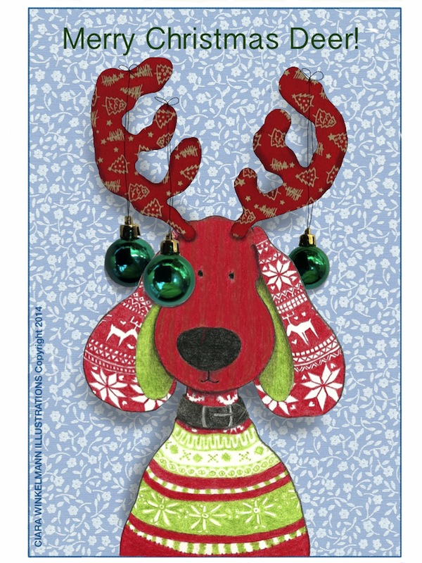 Merry Christmas Deer 2014